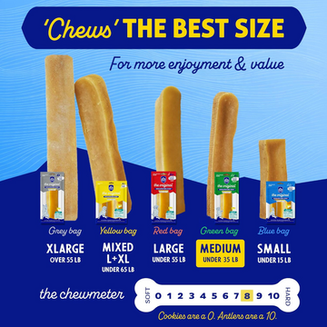 Yak Cheese Dog Chew - Cheese – J & J Pet Club