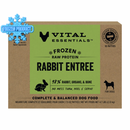 Dog Frozen Raw Patty - Rabbit Entree
