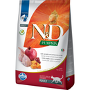 Alimentation sèche pour chats - N&D - Pumpkin - caille, citrouille et grenade - adulte