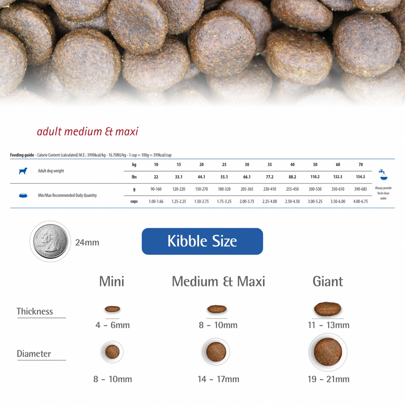 Dry Dog Food - N & D - PUMPKIN - Chicken & Pomegranate - Adult Medium & Maxi