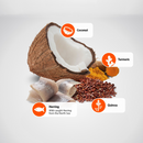 Alimentation sèche pour chats - N & D - Quinoa - peau et manteau - Herring et noix de coco - Adulte