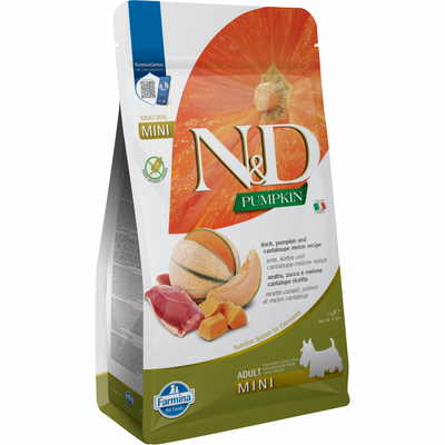 Dry Dog Food - N & D - PUMPKIN - Duck & Cantaloupe - Adult Mini