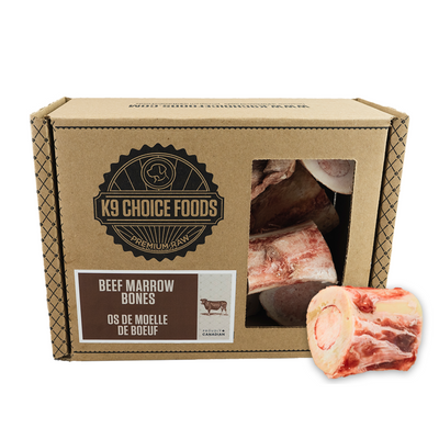 Frozen Dog Chews - Beef Marrow Bones - 1.36 kg