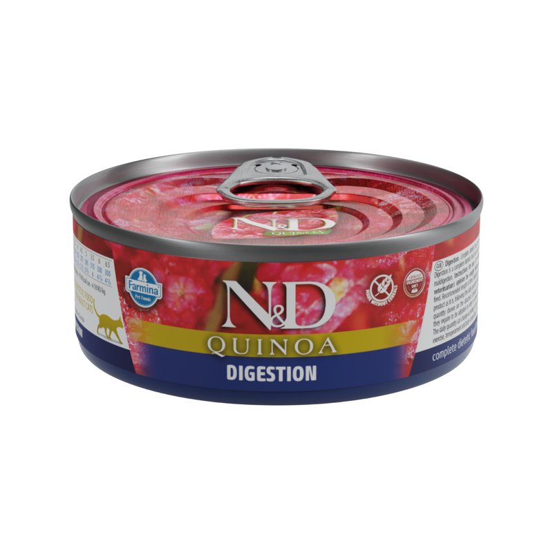 Canned Cat Food - N & D - QUINOA - Digestion - Lamb