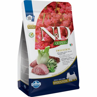 Dry Dog Food - N & D - QUINOA - Digestion Lamb - Adult Mini