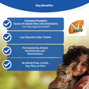 Nourriture pour chats en conserve - N&D - Pumpkin - Venaison et citrouille - Adulte - 2,5 oz