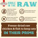 Freeze Dried Cat Food - KIBBLE IN THE RAW - Chicken & Fish Recipe