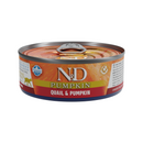 Canned Cat Food - N & D - PUMPKIN - Quail & Pumpkin - Adult