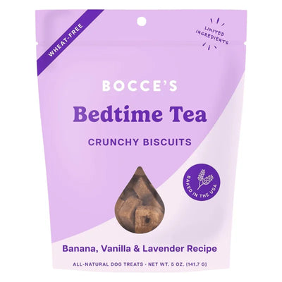 *(Best By 2024-12-22)* Dog Treat - BISCUITS - Bedtime Tea - Banana, Vanilla & Lavender Recipe - 5 oz