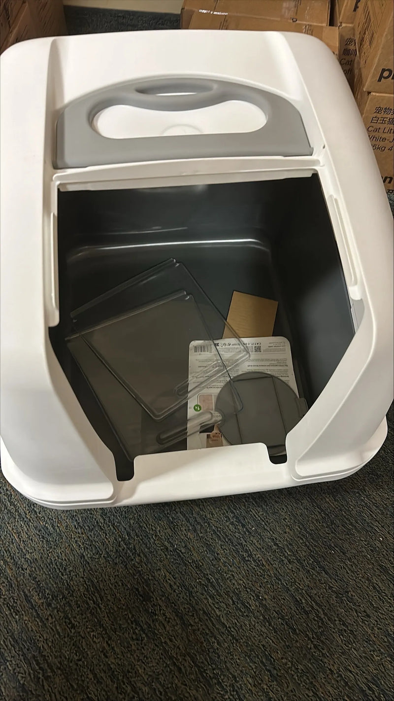 *Little Damaged* Catit Litter Box with Airsift Filter System - Jumbo (Doorless) *Pickup Only*