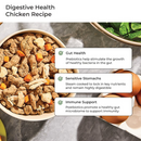 Cooked Dog Food - VITAL BENEFITS - Digestive Health: Chicken Recipe with Egg & Pumpkin