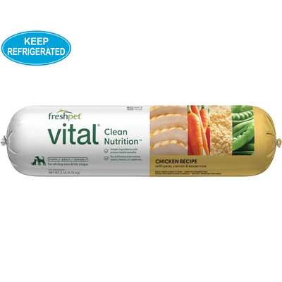 *(Please Use By 2026-04-19)* Cooked Dog Food - VITAL - Clean Nutrition - Chicken Recipe - 6 Lb