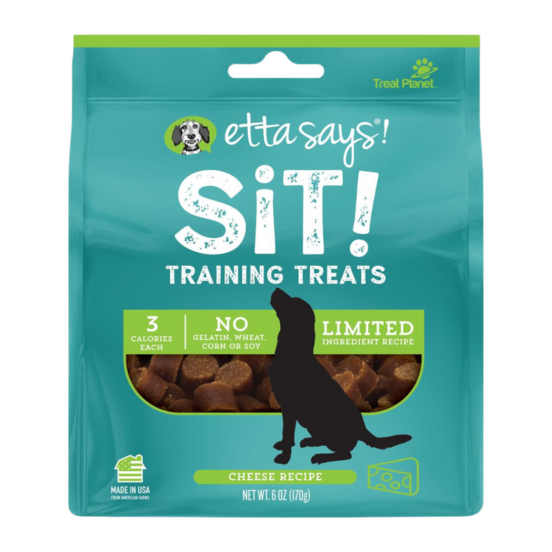 Dog Training Treat - SiT! - Limited Ingredient - Cheese Recipe - 6 oz