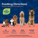 Dog & Cat Supplement, Omega-Gold Skin & Coat Soft Chews