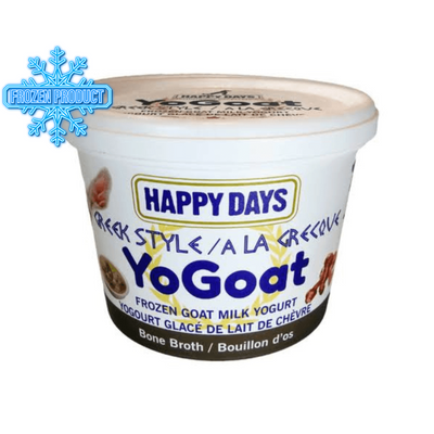 Frozen Goat Milk - YoGoat with Beef Bone Broth - 475 ml cup