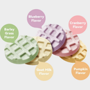 Mélange de crème glacée au lait de chèvre de chèvre - Blueberry
