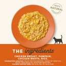 Canned Cat Treat - Chicken Breast & Pumpkin in Broth