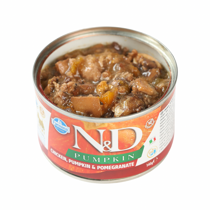 Canned Dog Food - N & D - PUMPKIN - Chicken, Pumpkin & Pomegranate - Adult