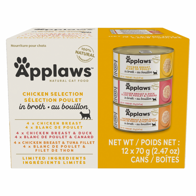 Canned Cat Treat - Chicken Selection Multipack in Broth