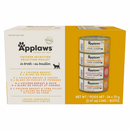 猫罐头零食 - 鸡肉什锦汤汁系列 - 2.47盎司12罐装