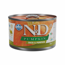 成年狗罐头 - N & D - 南瓜 - 鸭肉南瓜 - 小型犬