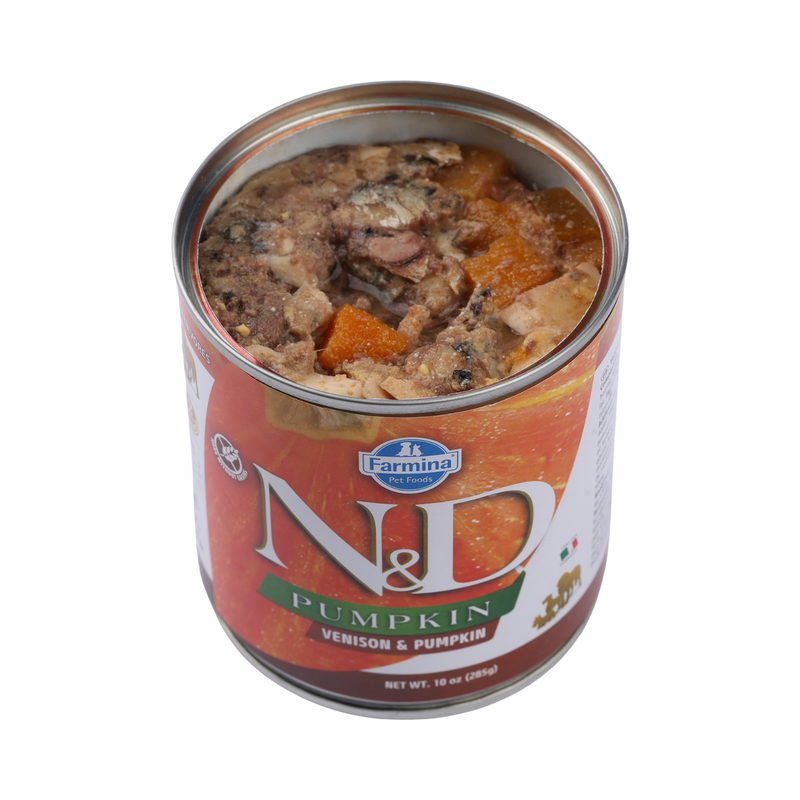 Canned Dog Food - N & D - PUMPKIN - Venison & Pumpkin - Adult