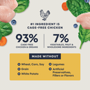Freeze Dried Cat Food - FreshDried Raw Meals - Cage Free Chicken - Adult