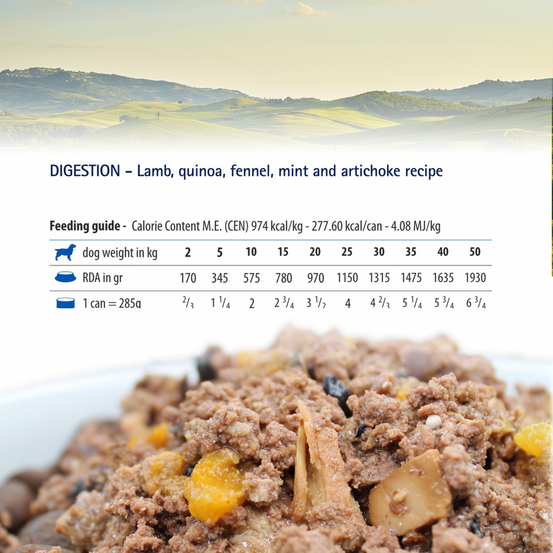 Canned Dog Food - N & D - QUINOA - Digestion Lamb - Adult