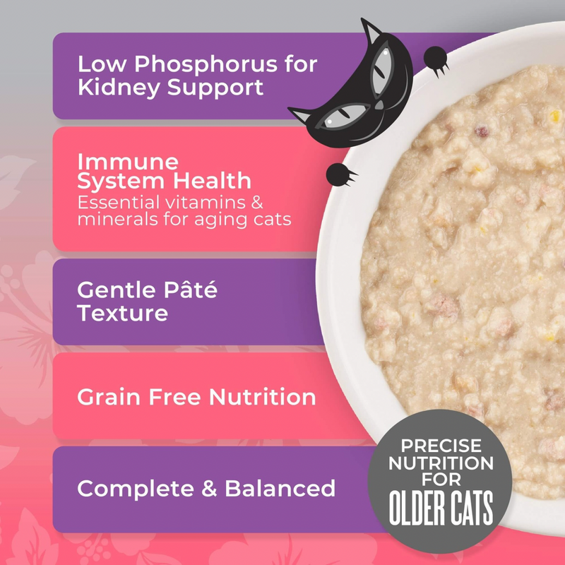 猫罐头 - SILVER慕斯系列 - 鸡肉三文鱼鸡肝配方佐汤汁