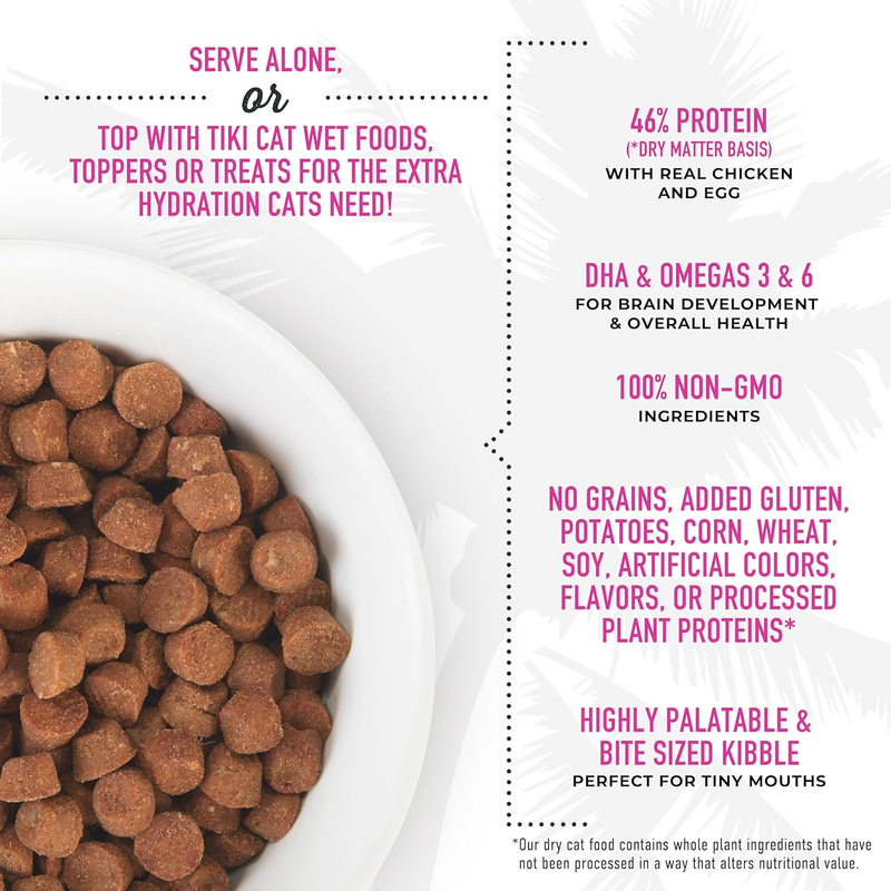 Alimentation sèche pour chats - Carnivore Baby - Kitten Santé: Poulet et œuf débondé - 2,8 lb