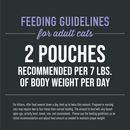 Nourriture pour chats mouillés - After Dark Velvet Mousse - Recette de poulet et de canard - 2,8 oz de poche