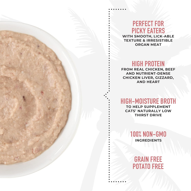 Wet Cat Food - AFTER DARK VELVET MOUSSE - Chicken & Beef Recipe