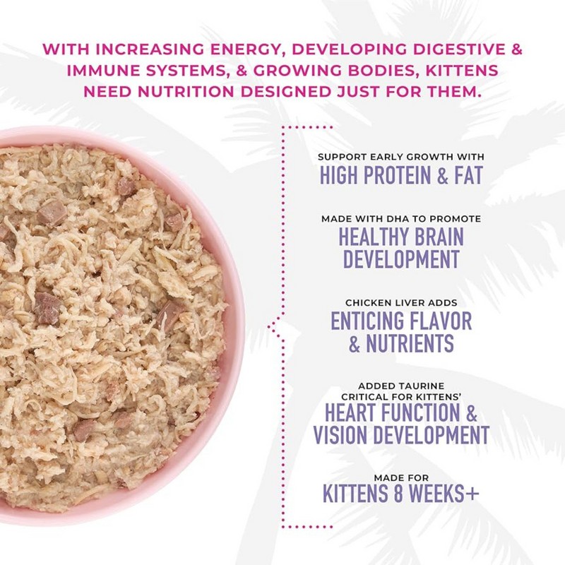 Canned Cat Food - BABY Whole Foods - Chicken & Egg - Kitten