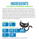 Wet Cat Food - SILVER MOUSSE - Chicken & Pumpkin in Broth