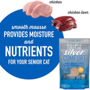 High Calorie Cat Supplement - SILVER COMFORT - Chicken & Chicken Liver Recipe - Senior