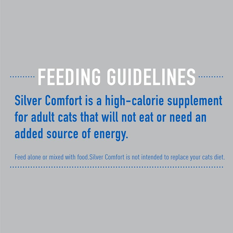 High Calorie Cat Supplement - SILVER COMFORT - Chicken & Chicken Liver Recipe - Senior