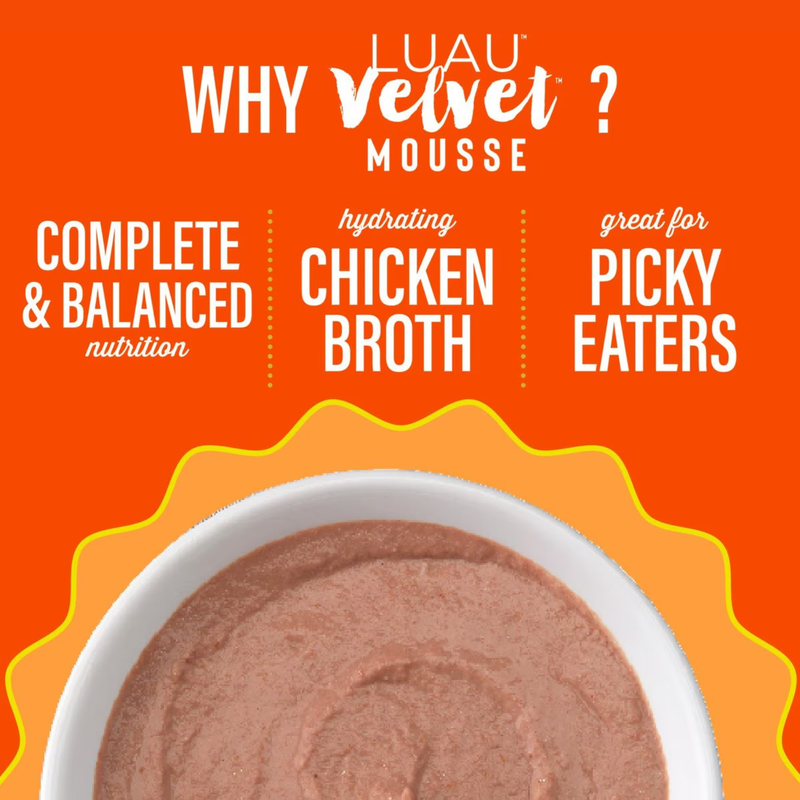 猫主食餐包 - VELVET MOUSSE - 鸡肉慕斯 - 2.8盎司