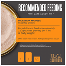 Wet Cat Food - SOLUTIONS MOUSSE - Digestion - Chicken & Egg Recipe in Broth - Adult