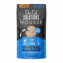 Wet Cat Food - SOLUTIONS MOUSSE - Mineral Balance - Tuna & Salmon Recipe in Broth - Adult