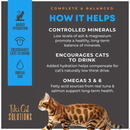 Wet Cat Food - SOLUTIONS MOUSSE - Mineral Balance - Tuna & Salmon Recipe in Broth - Adult