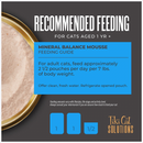 Wet Cat Food - SOLUTIONS MOUSSE - Mineral Balance - Tuna & Salmon Recipe in Broth - Adult