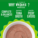 Wet Cat Food - VELVET MOUSSE - Tuna & Mackerel in Broth