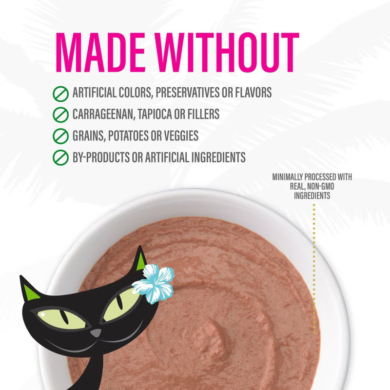 Wet Cat Food - VELVET MOUSSE - Tuna & Mackerel in Broth