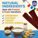 Dog Chewing Treat - YOGURT STICKS - Cranberry Honey