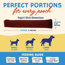 Dog Chewing Treat - YOGURT STICKS - Cranberry Honey