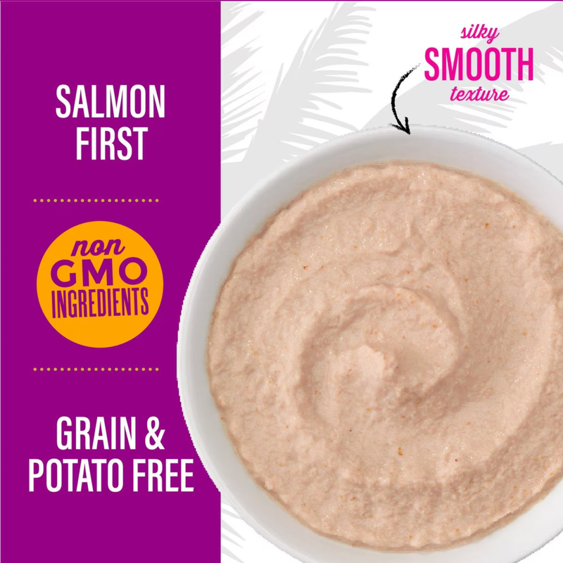 Wet Cat Food - VELVET MOUSSE - Salmon in Broth