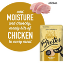 Wet Cat Food Topper - BORN CARNIVORE - Chicken in Broth