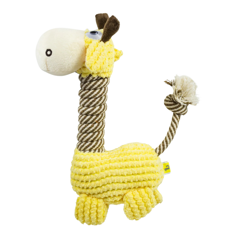 Jouets de chien en peluche - Lucy la girafe