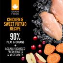 Freeze Dried Cat Food - SUBZERO - Chicken & Sweet Potato Recipe