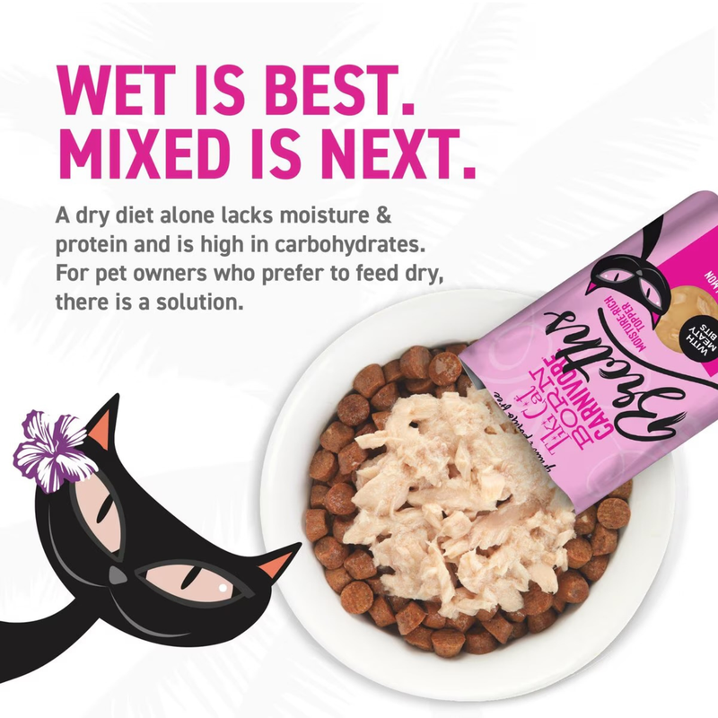 Cat Food Topper - Bouths - Saumon dans le bouillon - 1,3 oz Pouche